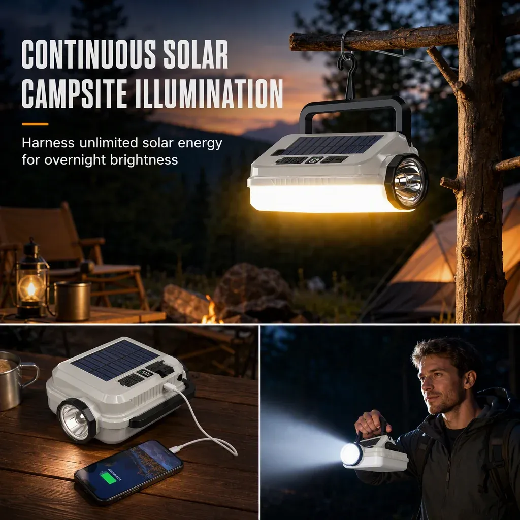 Solar Charging Camping Lantern