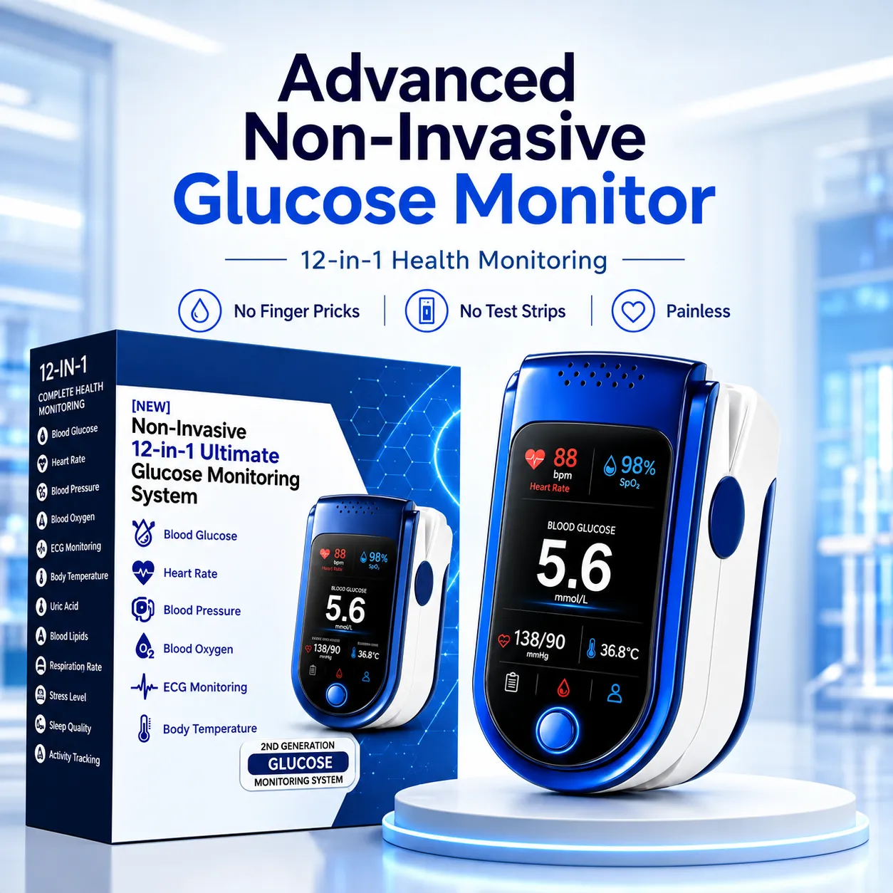 12 in 1 wellness monitoring metrics