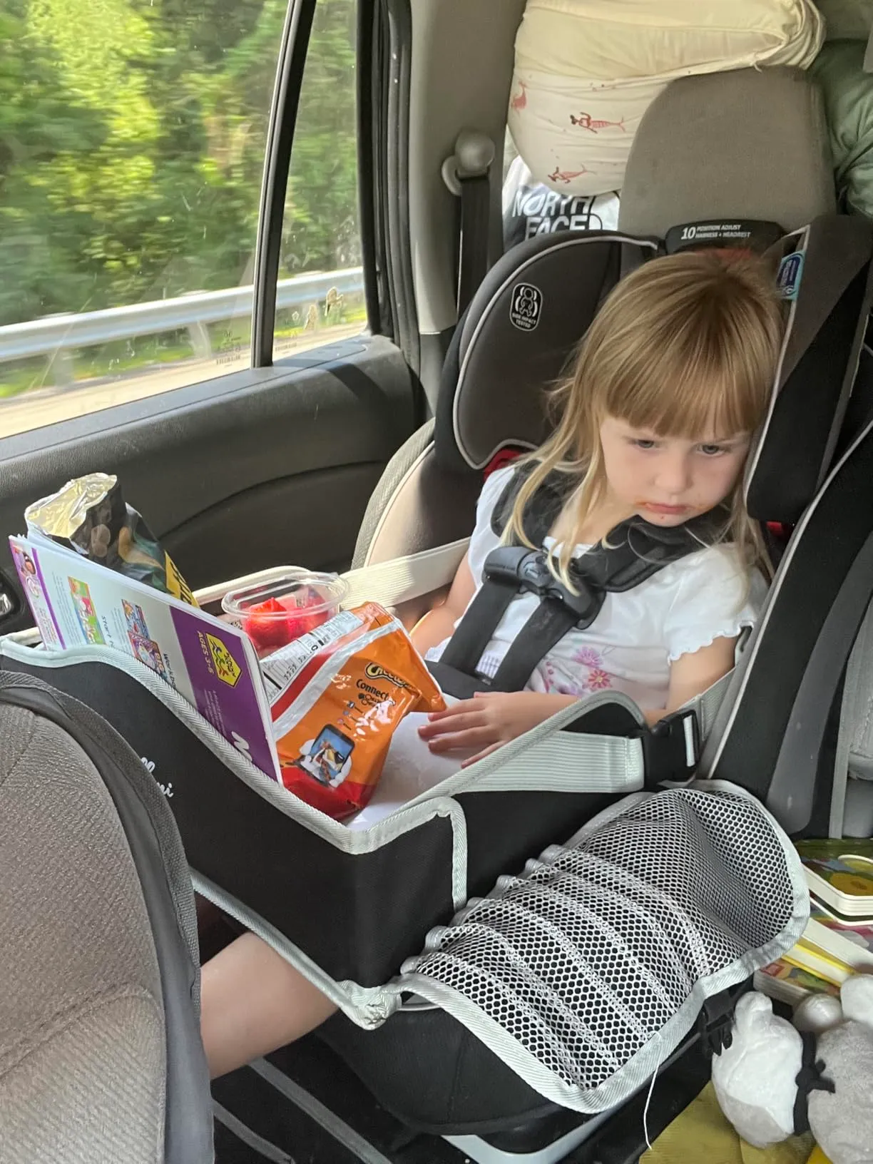 Life saver for young kids on a road trip