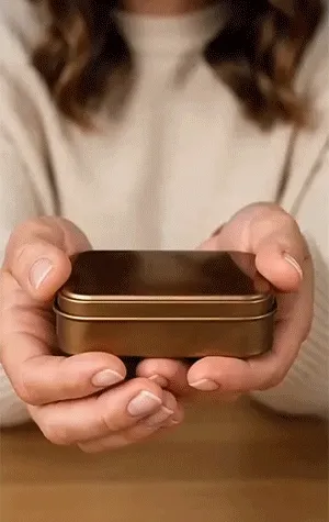 Pocket Nativity Scene in a Tin Box