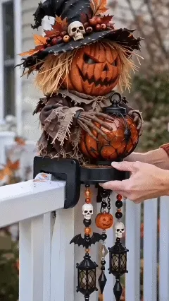 Halloween Character Glow Cascade Railing Lights