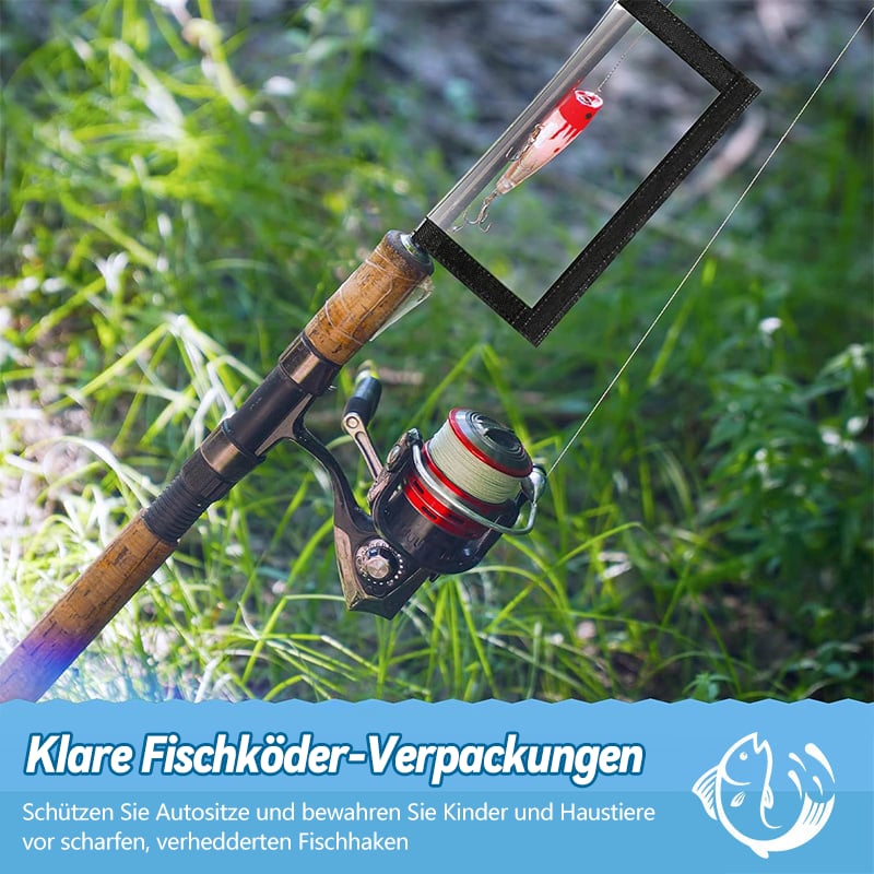 Transparente Schutzhüllen für Angelköder