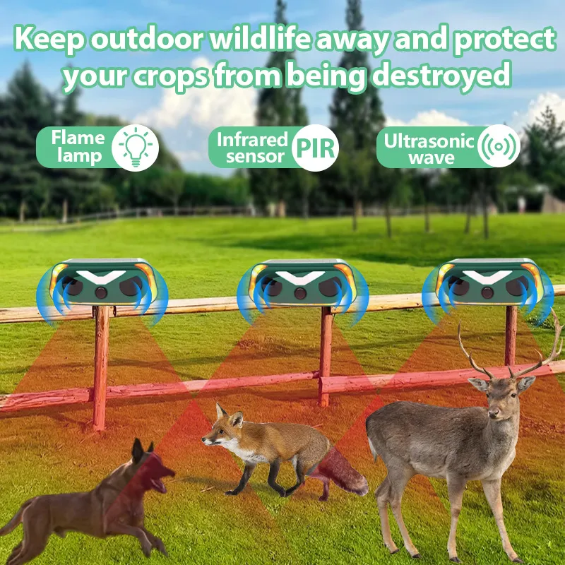 Ultrasonic animal deterrent technology