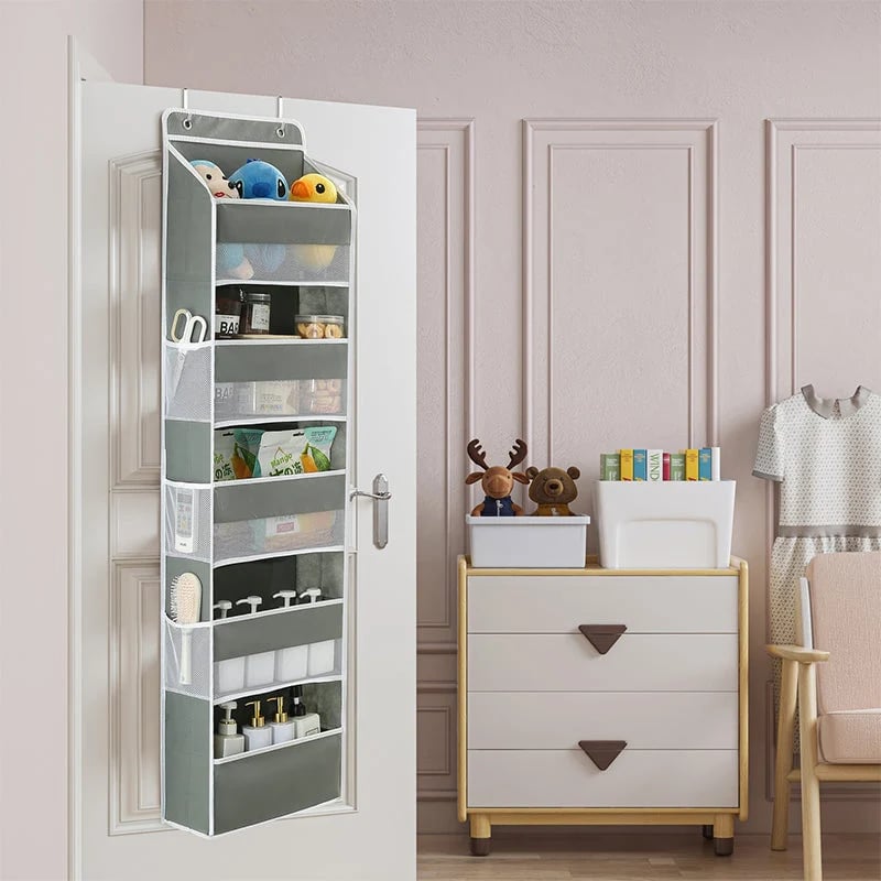 Over-the-door organizer lifestyle image