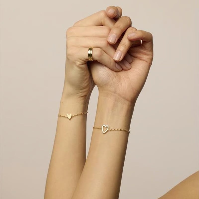 Adjustable Love Friendship Two Bracelet Pack