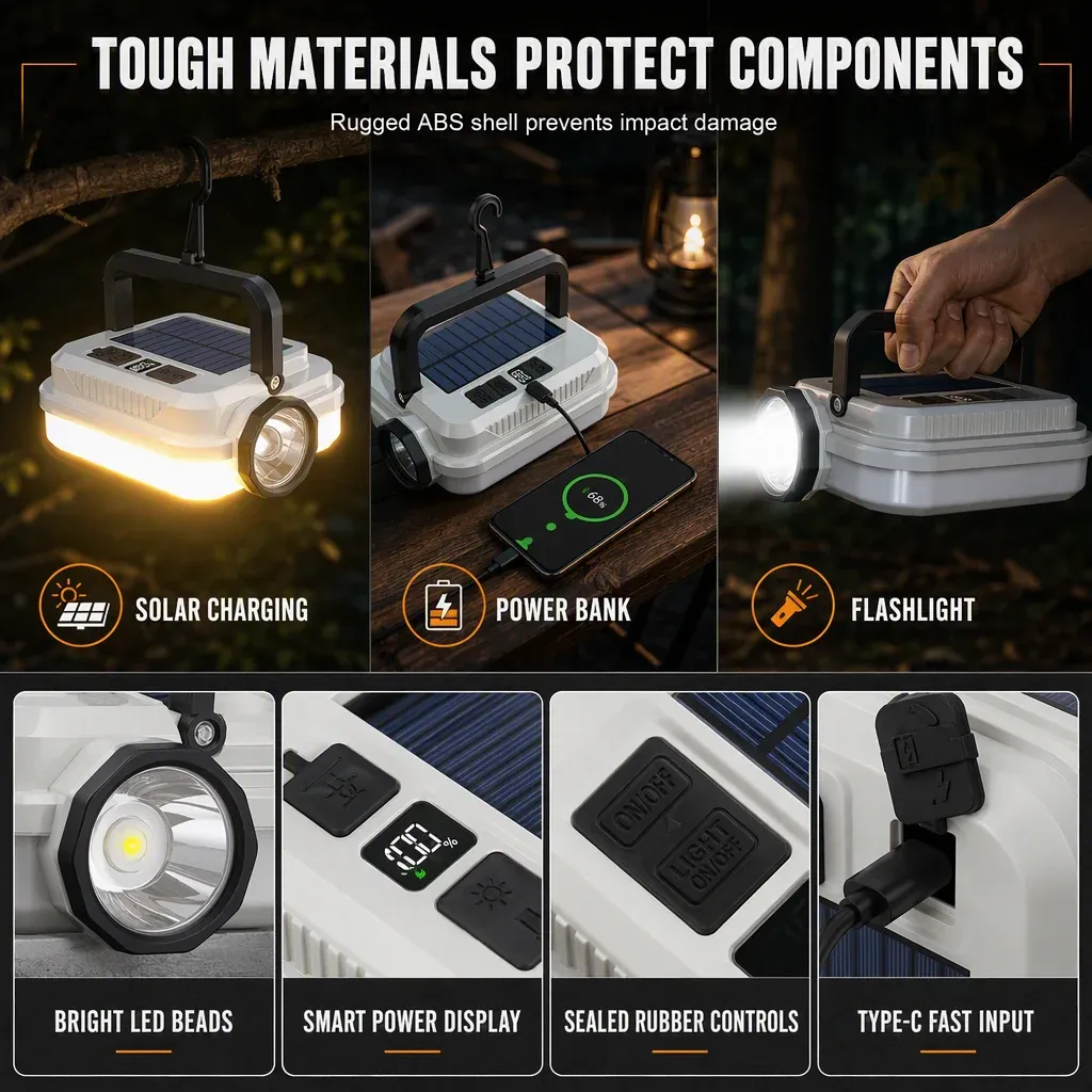 Durable Solar Camping Lantern
