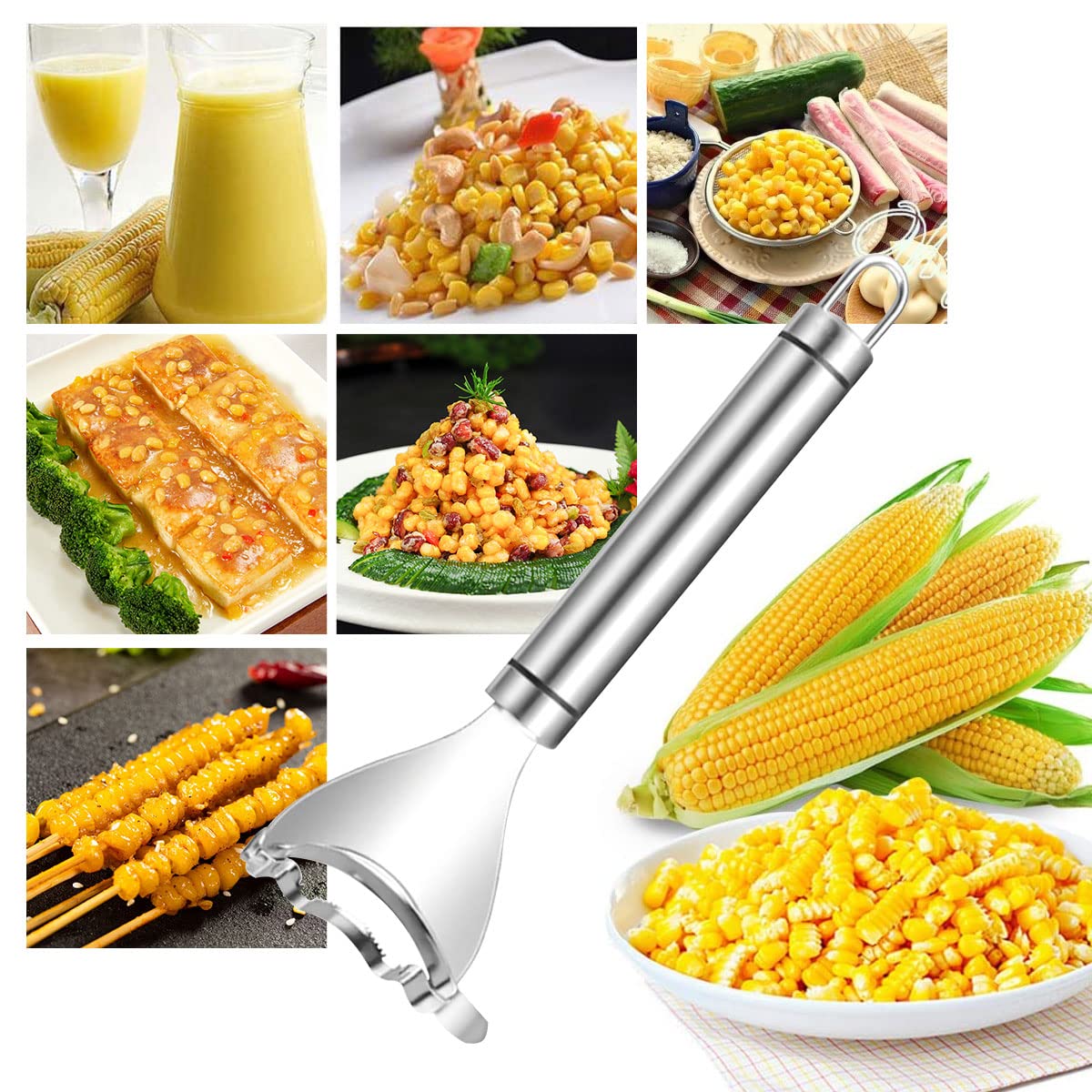 Various Dishes Made with Fresh Corn Kernels