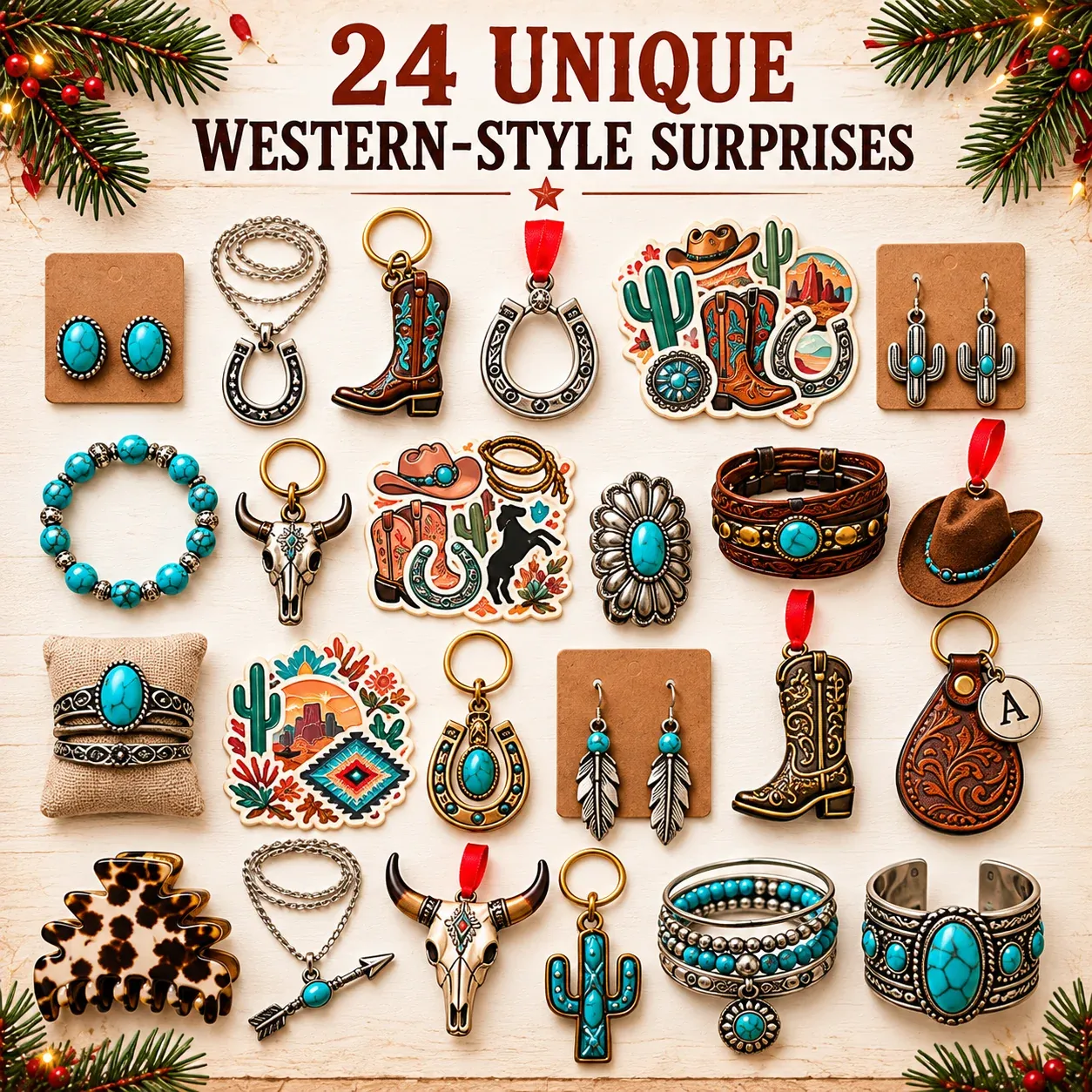 Cowgirl inspired Christmas calendar lifestyle Cowgirl inspired Christmas calendar lifestyle