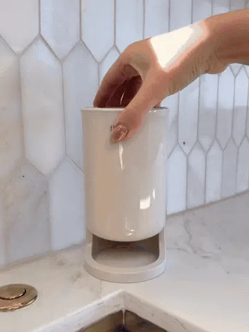 Demonstration of the two separately available kitchen helper sets