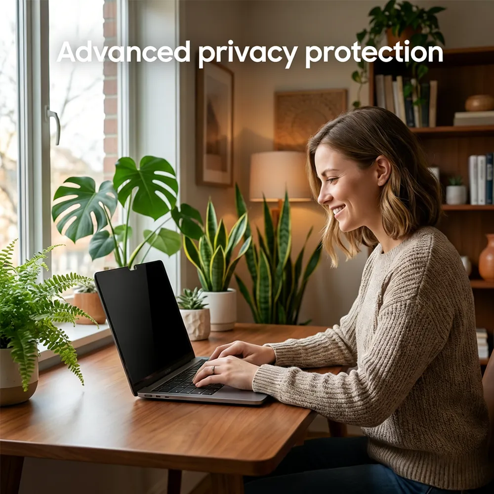 Computer Side Privacy 💻 Magnetic Privacy Screen for Laptop