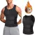 ⭐💪Men Body Shaper Sauna Vest Waist Trainer Double Belt
