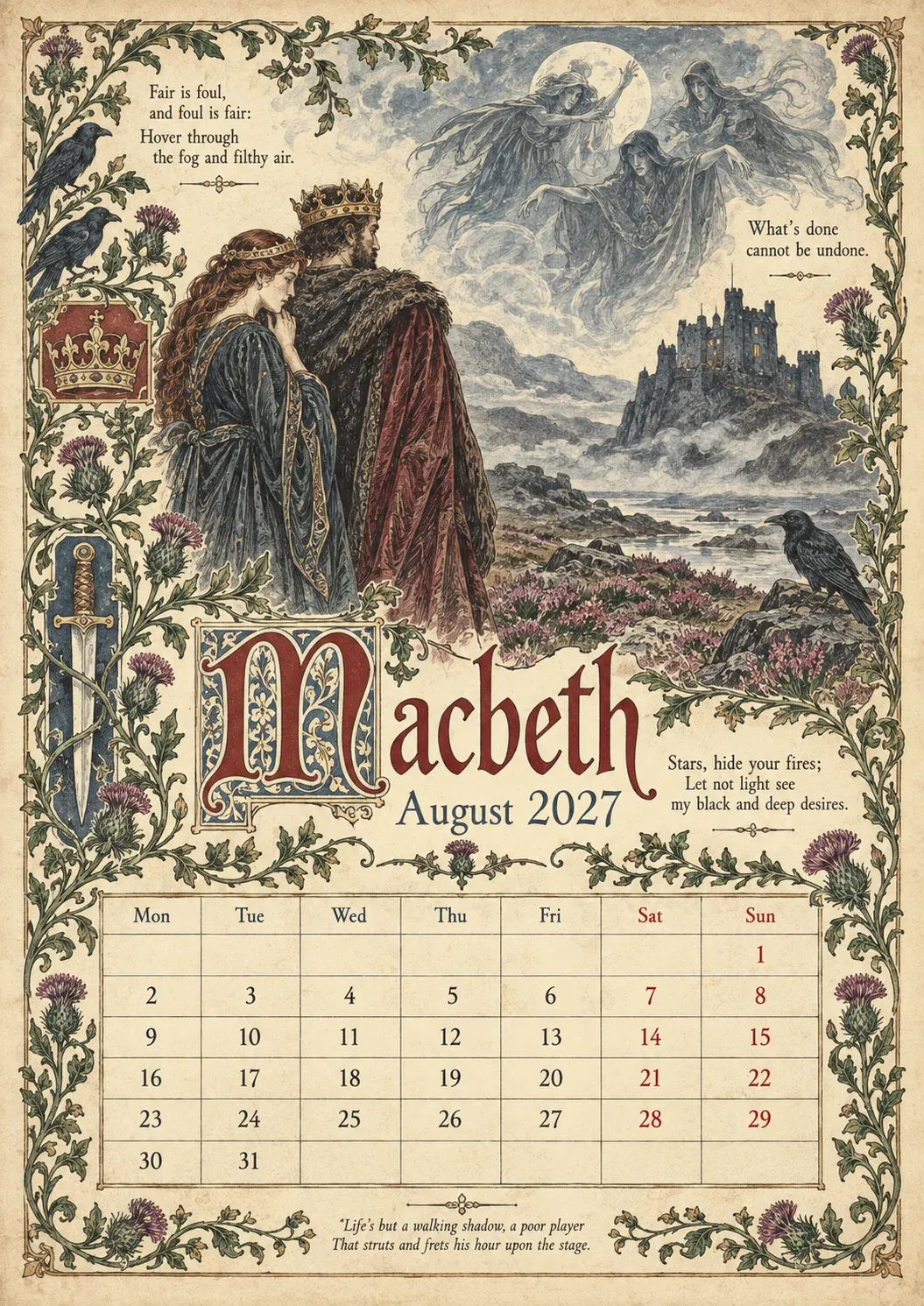 August โ Macbeth