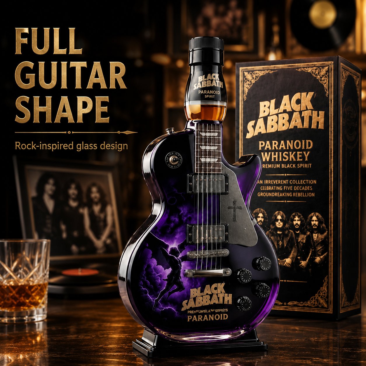Hero Image - Guitar Decanter Hero Image - Guitar Decanter