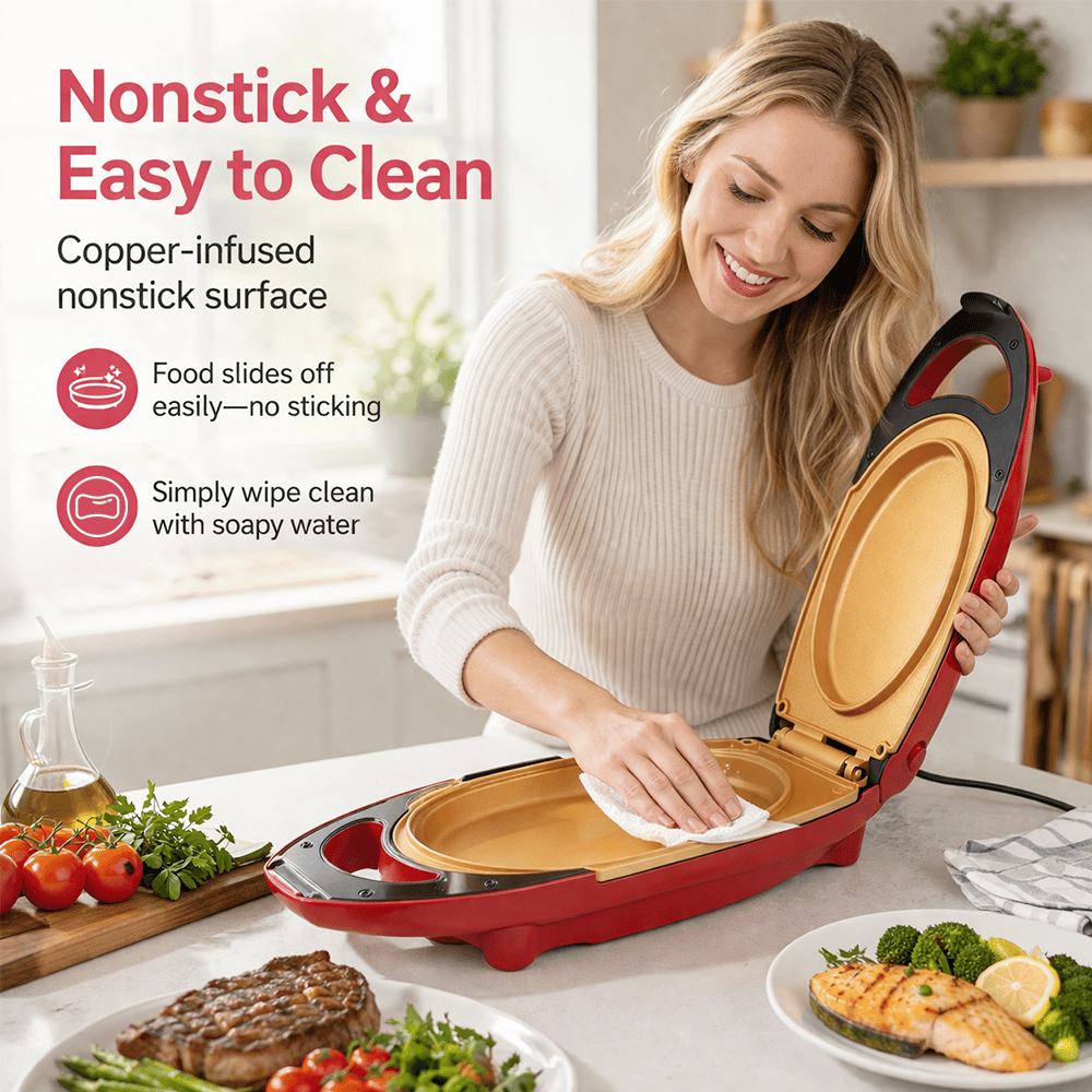 🍳 Electric 5-Minute Chef Frying Pan