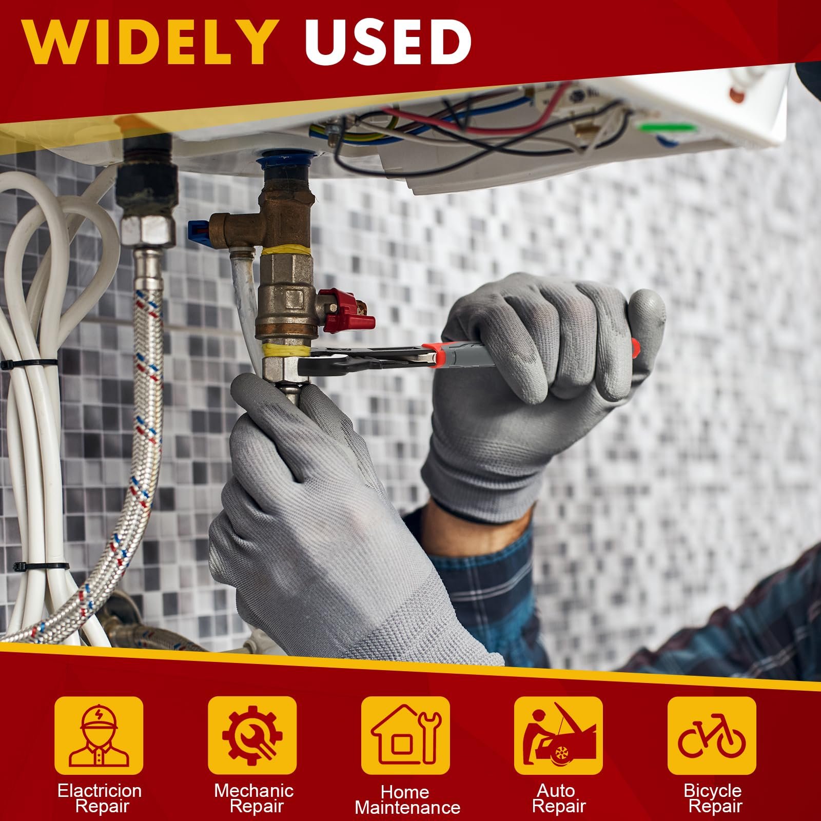 Adjustable wrench range Adjustable wrench range