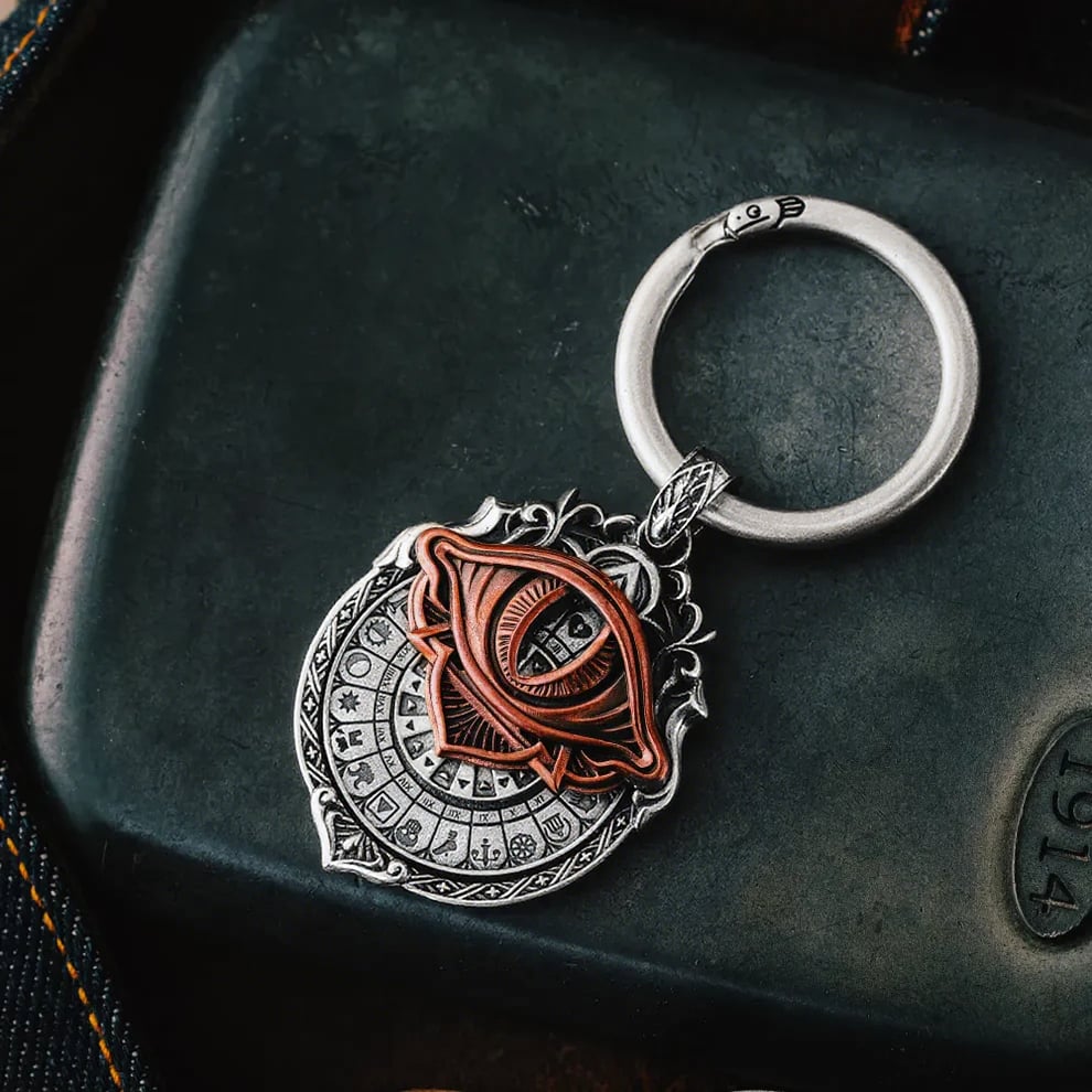🔥LAST DAY 50% OFF👁️‍🗨️Handmade Tarot Vision Pendant: Connect to Cosmic Wisdom Anytime (❤Cheat Sheet Included)
