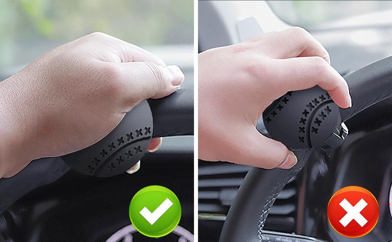 Product Introduction of Silicone Steering Wheel Knob, Anti-Slip car Steering Wheel Knob, Universal for Cars, Trucks, Boat, Tractors wheel booster Interior Automotive 3