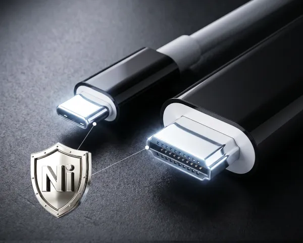 USB-C and HDMI connector details