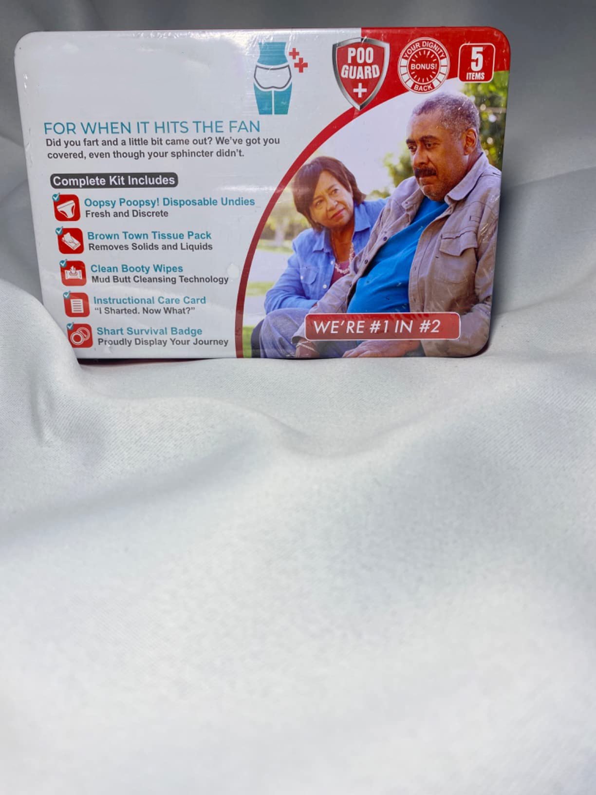 QIAWI™💩 Oops Emergency Kit – When Disaster Strikes, Be Ready