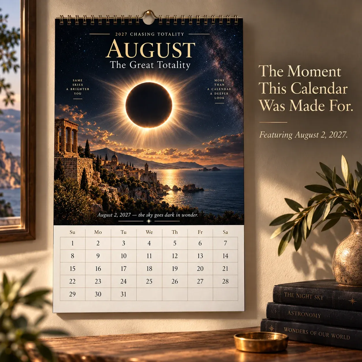 Chasing Totality calendar detail