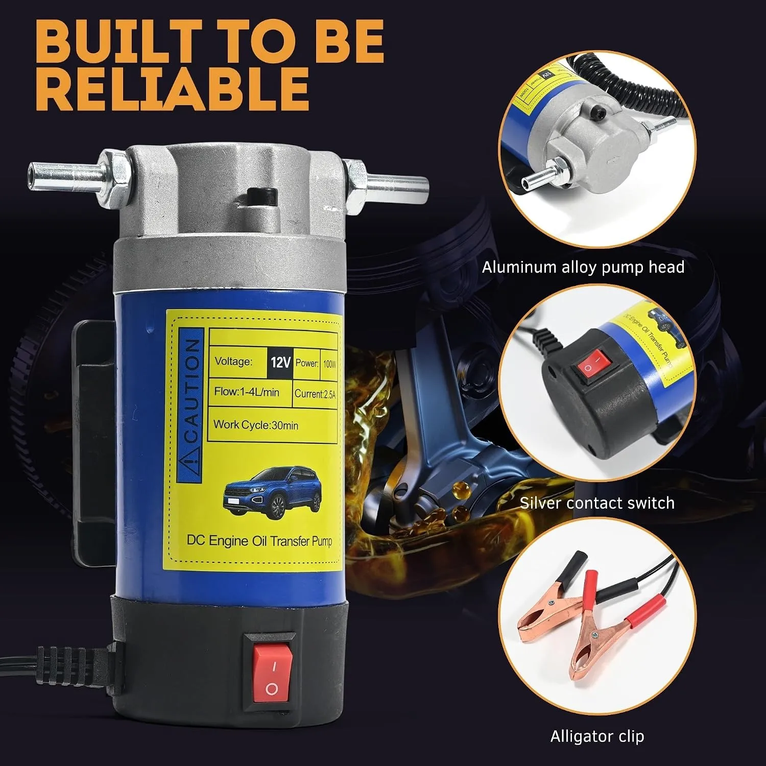 Oil extractor pump construction details