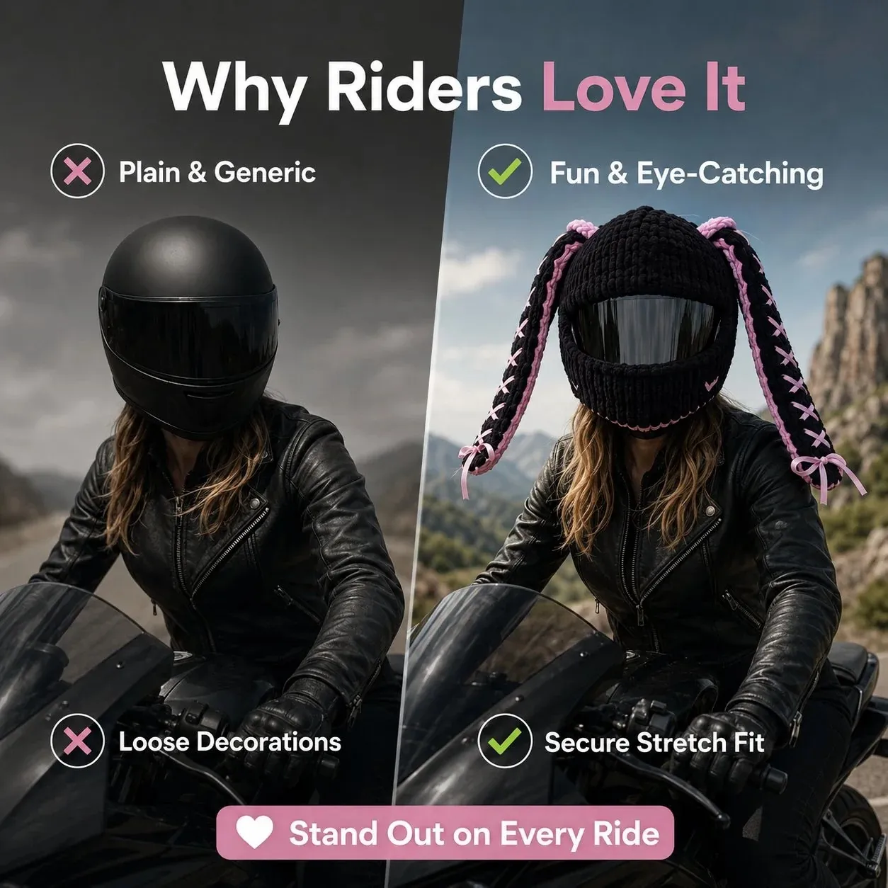 Bunny Series Helmet Cover