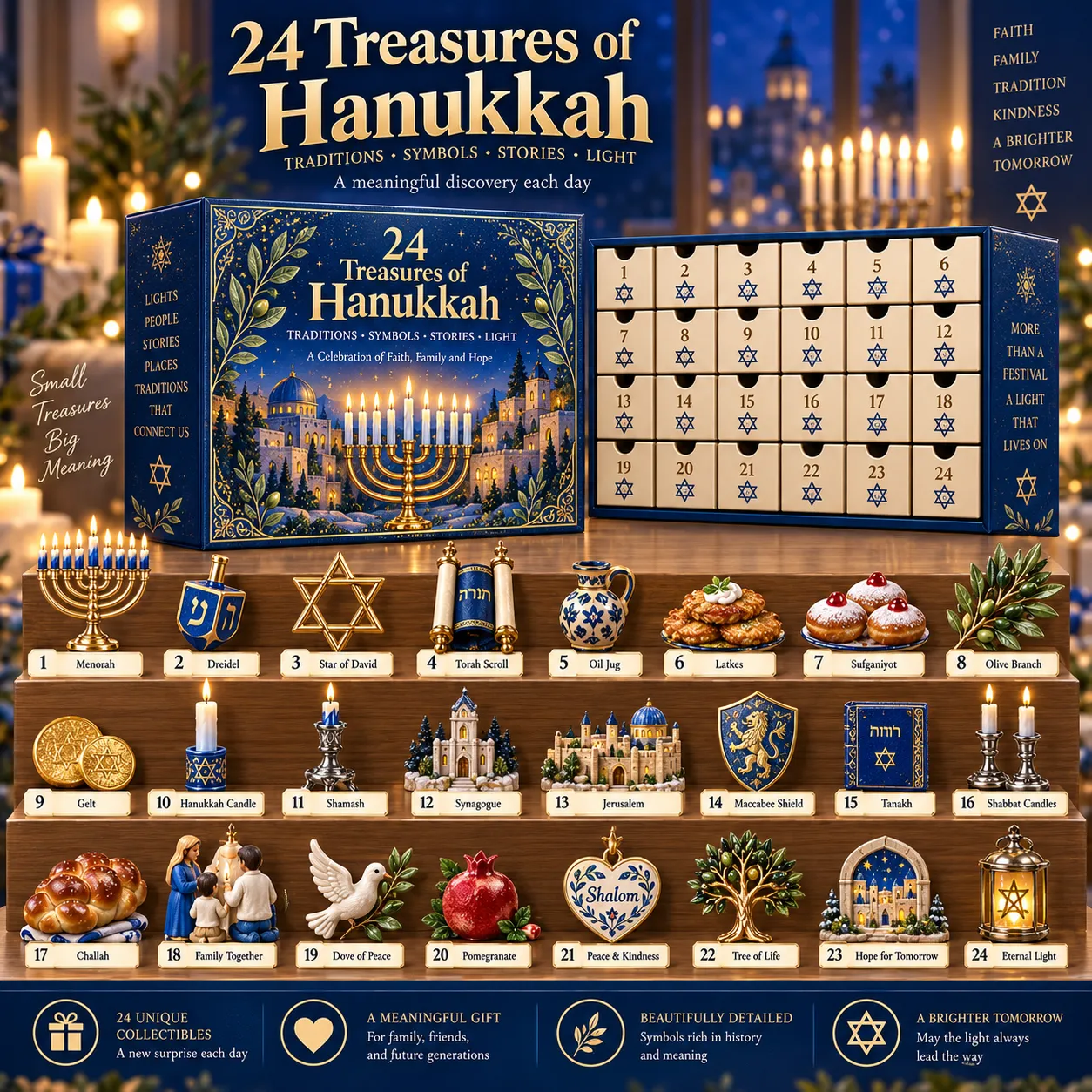 24 Treasures of Hanukkah — product image 1