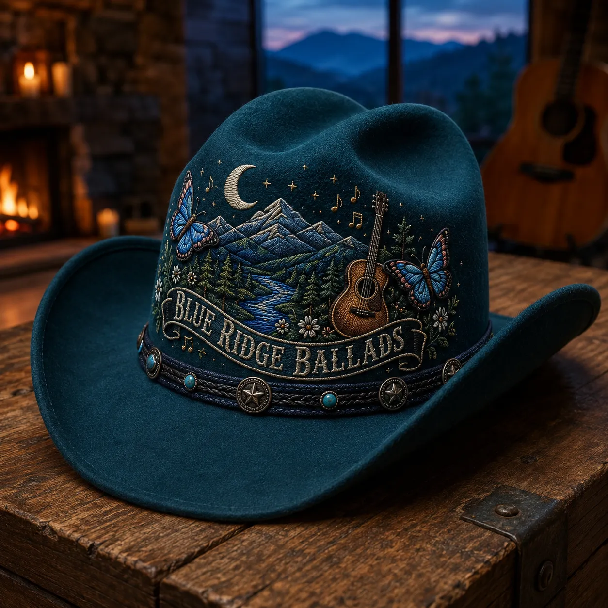 Blue Ridge Ballads cowboy hat