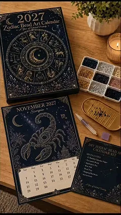 DIY Zodiac Bead Art Calendar Preview