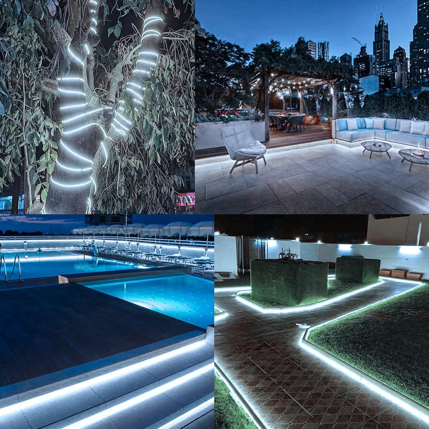 Cool white strip light use scenarios