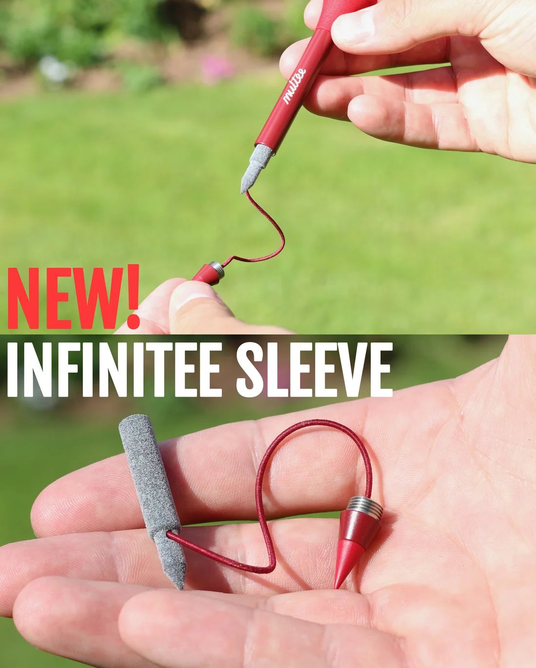 Reusable protective golf tee sleeve function