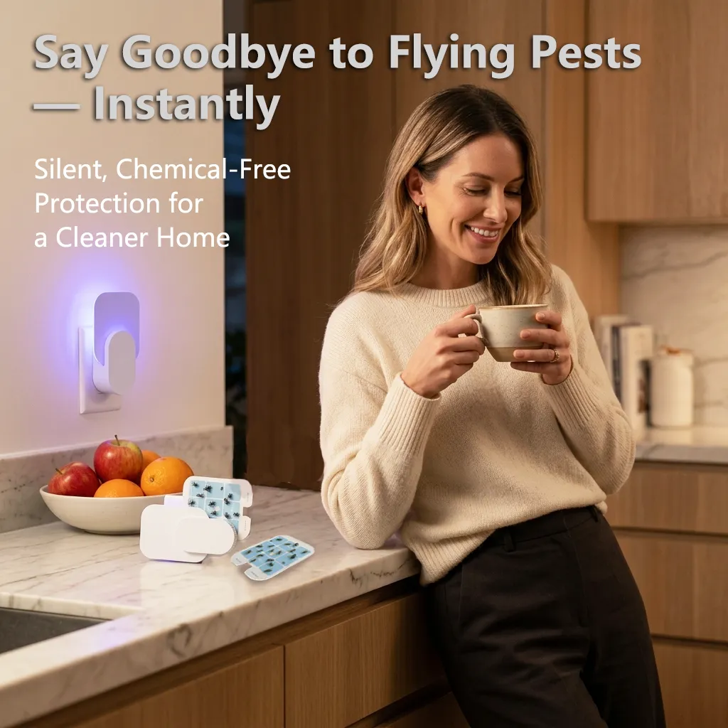 Sticky Rope Plug 🦟 Plug-in Indoor Sticky Fly Trap