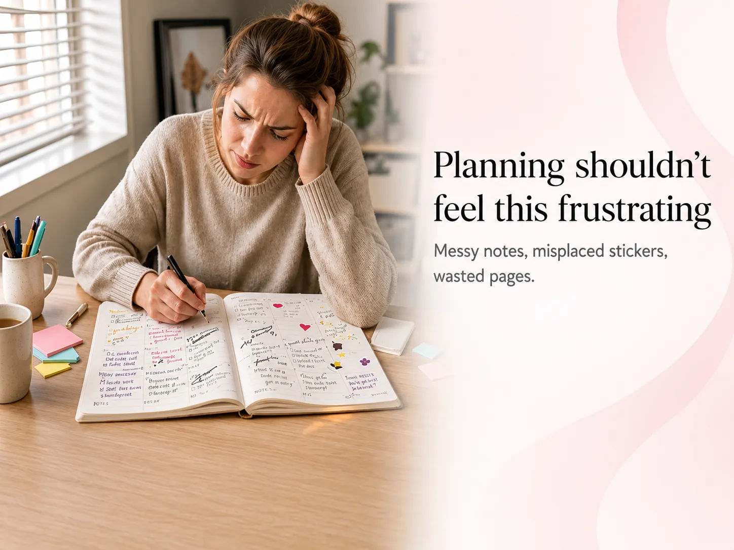 Planning should not feel frustrating with a flexible reusable calendar