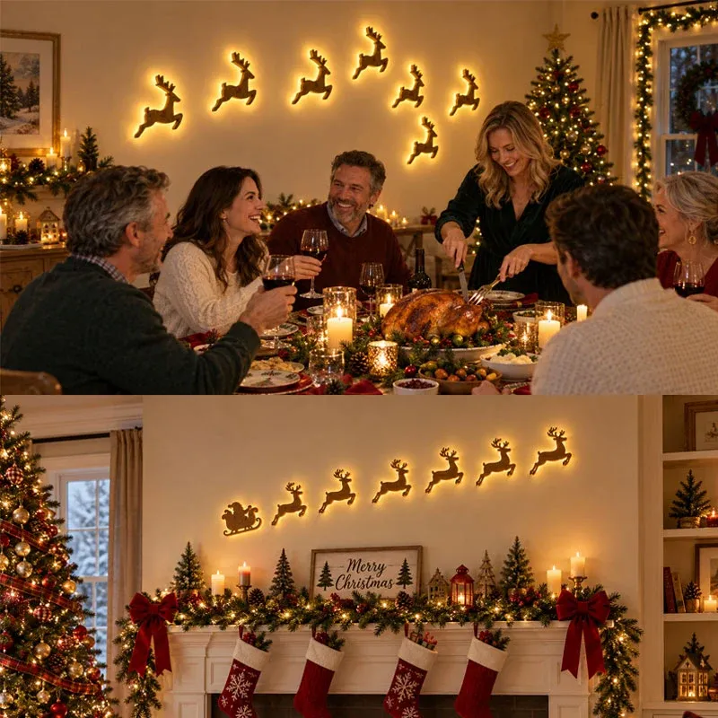 Christmas-inspired reindeer designs