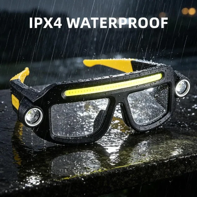 Light glasses for outdoor tasks