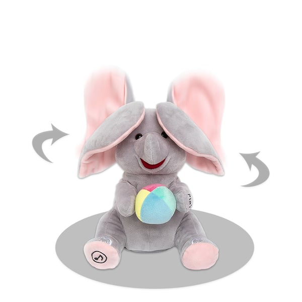 Elephant Plush Doll Angle 3