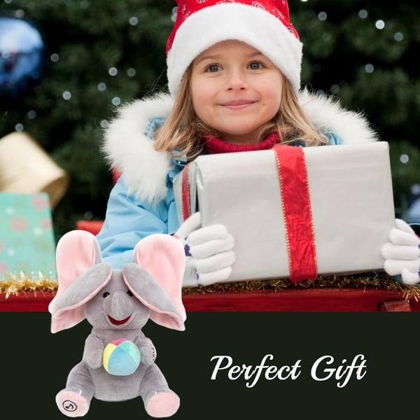 Cute Hide and Seek Elephant Plush Doll