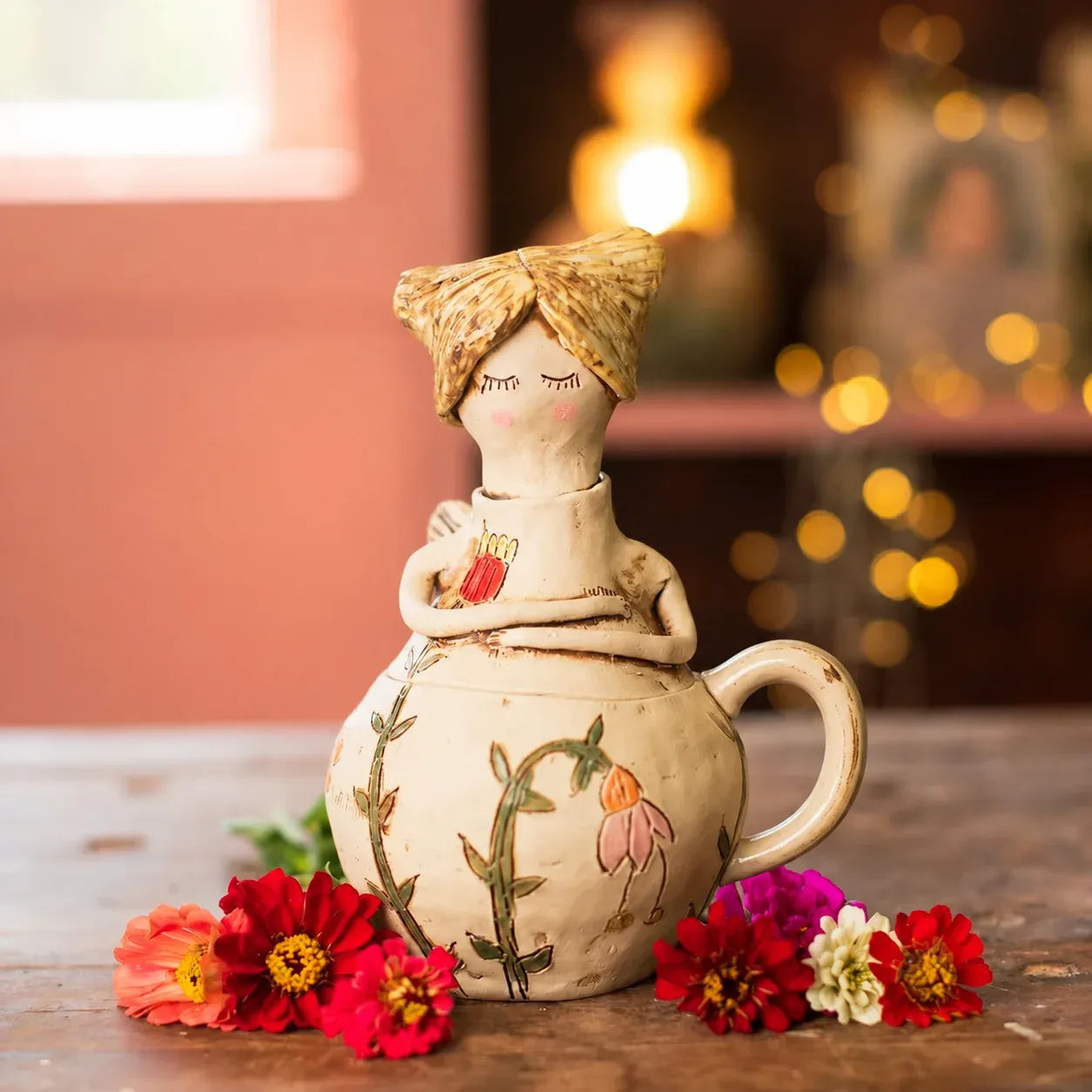Isola fairy storage jar and mug