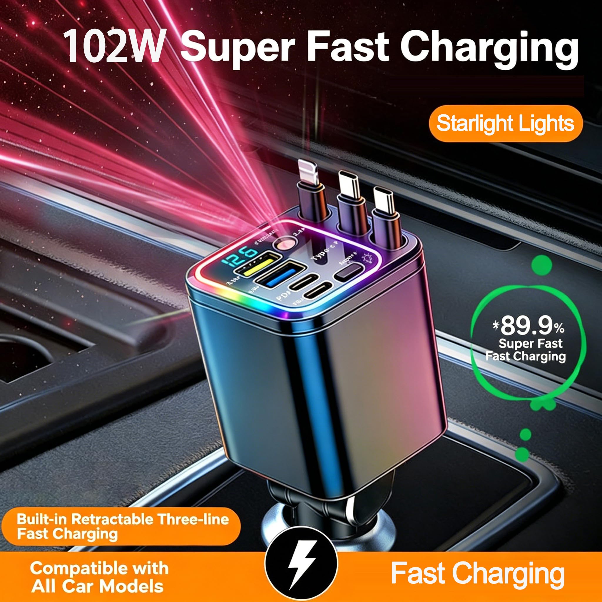 102W Super Fast Charging Performance 102W Super Fast Charging Performance