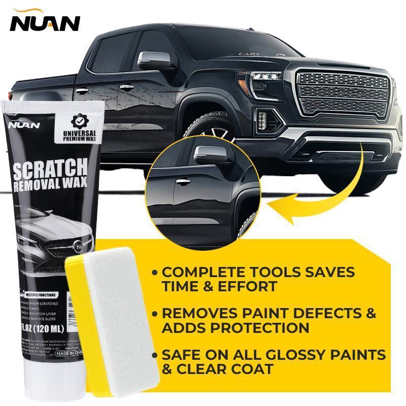 NUAN Premium Car Scratch Removal Wax, 2026 Scratch Repair Kit with Polishing Paste & Wipe NUAN Premium Car Scratch Removal Wax, 2026 Scratch Repair Kit with Polishing Paste & Wipe