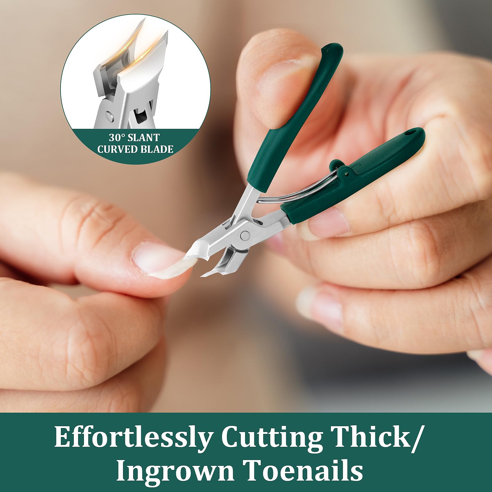 30 Degree Slant Curved Blade