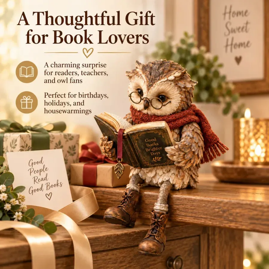 Reading owl gift idea