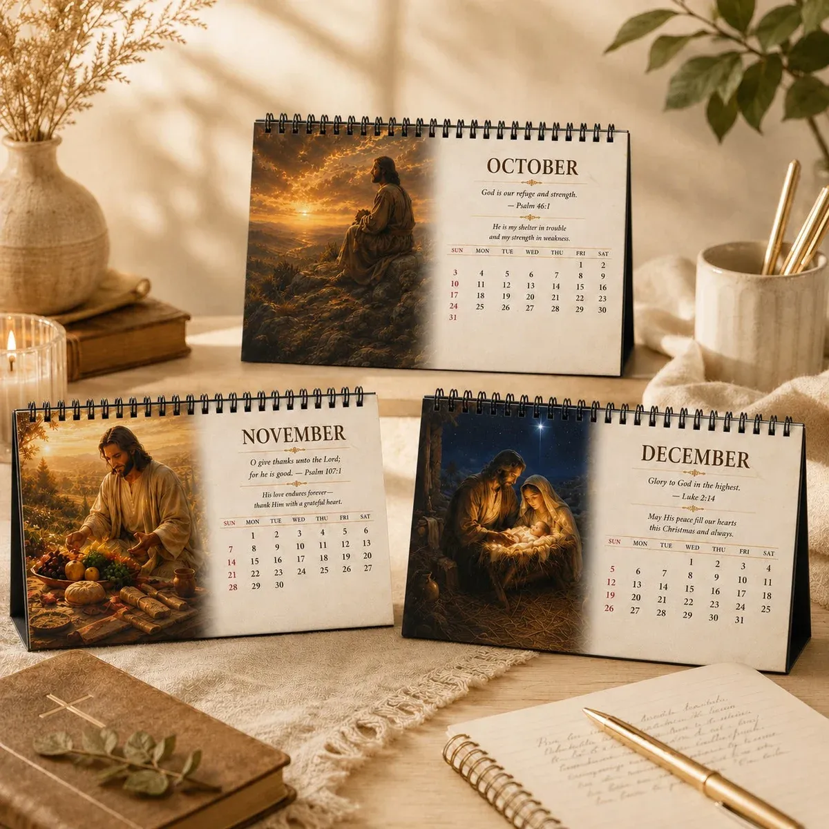 Jesus inspired Christian calendar