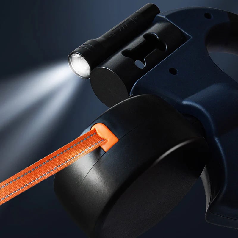 Built-in LED flashlight