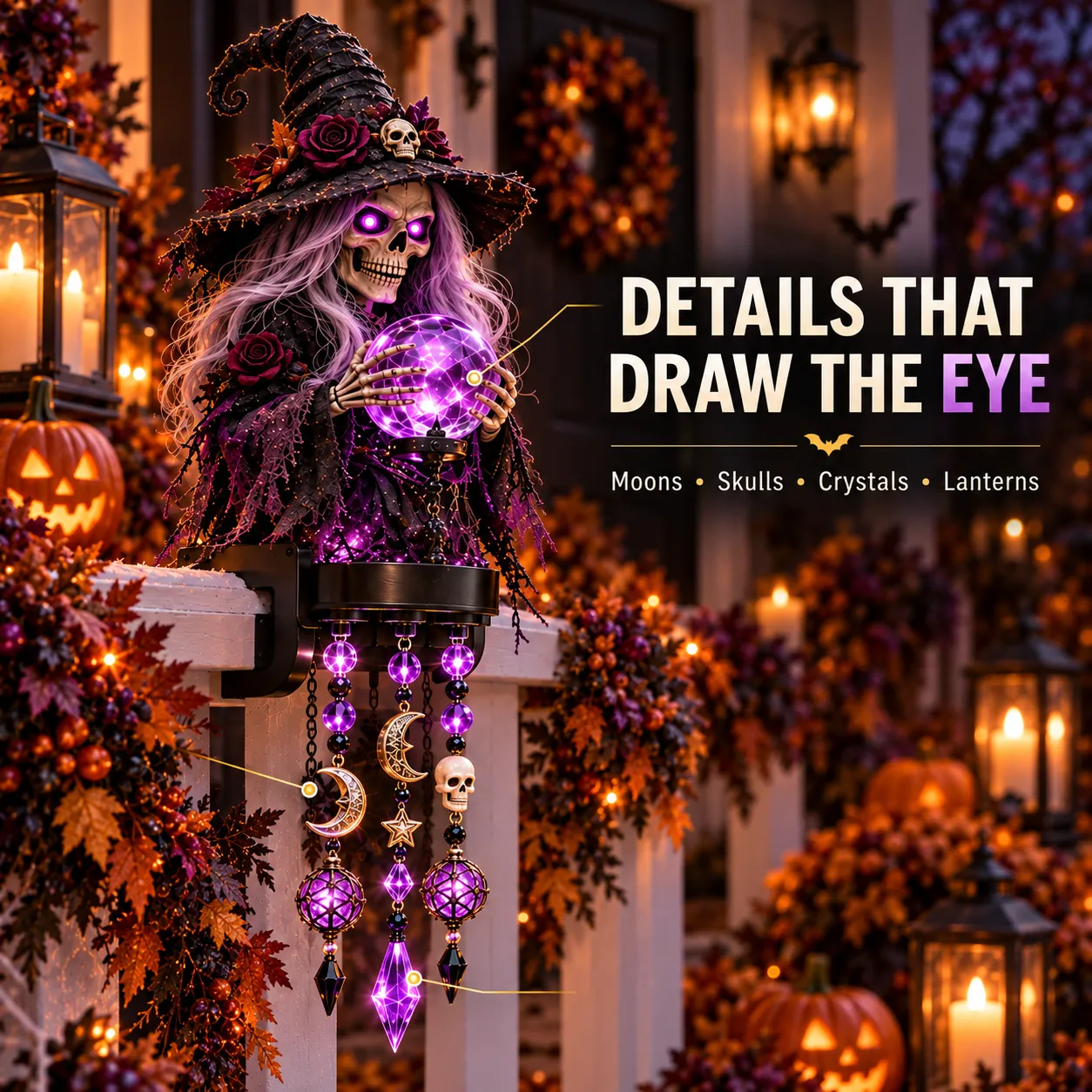 Halloween Character Hanging Details