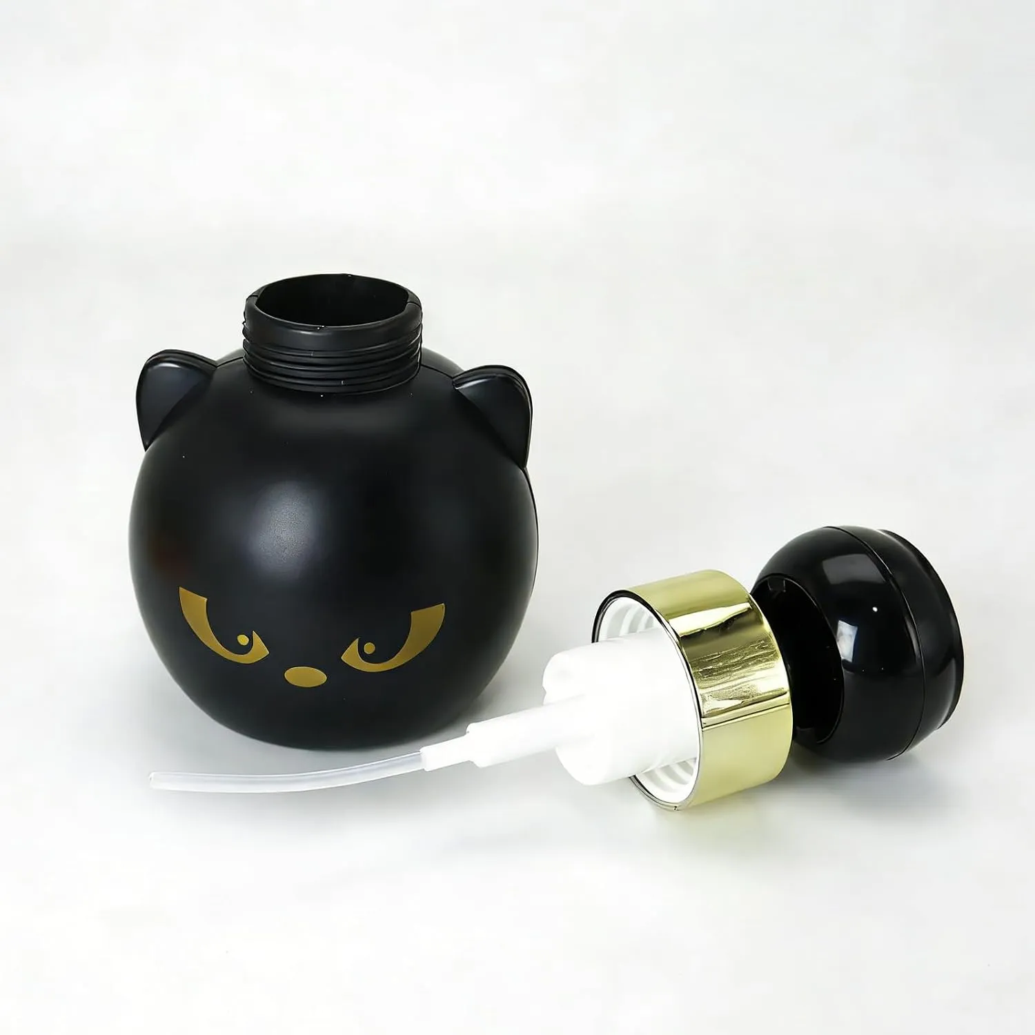 Refillable bottle and removable pump components