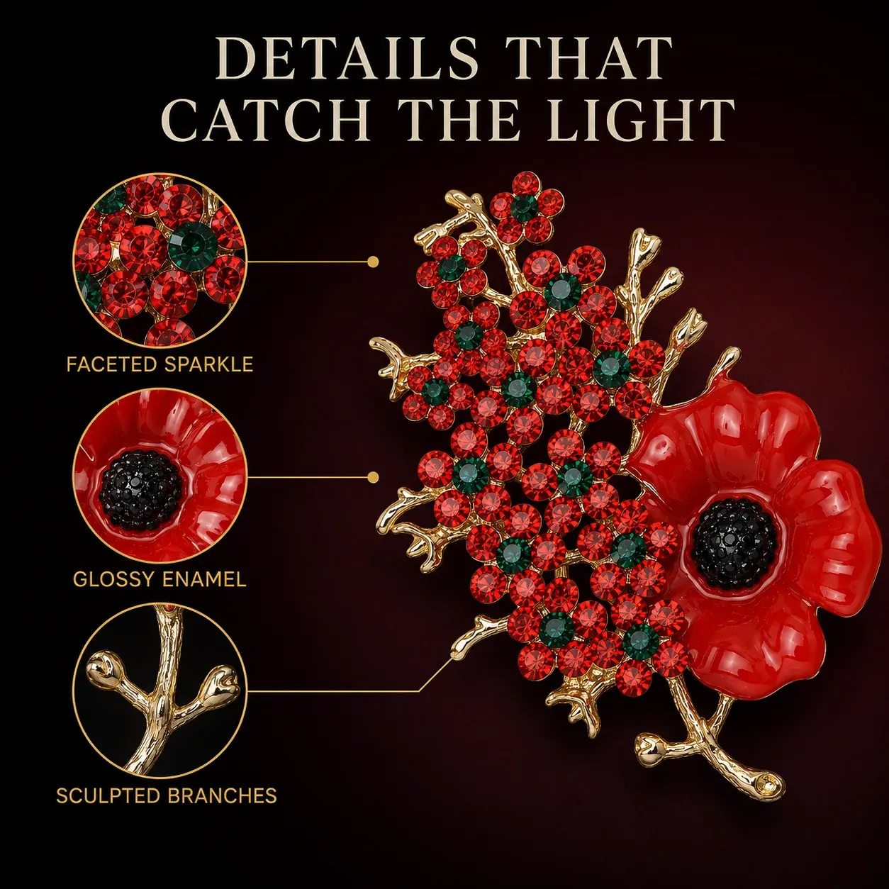 1945 2026 Never Forgotten Victory Blossom details