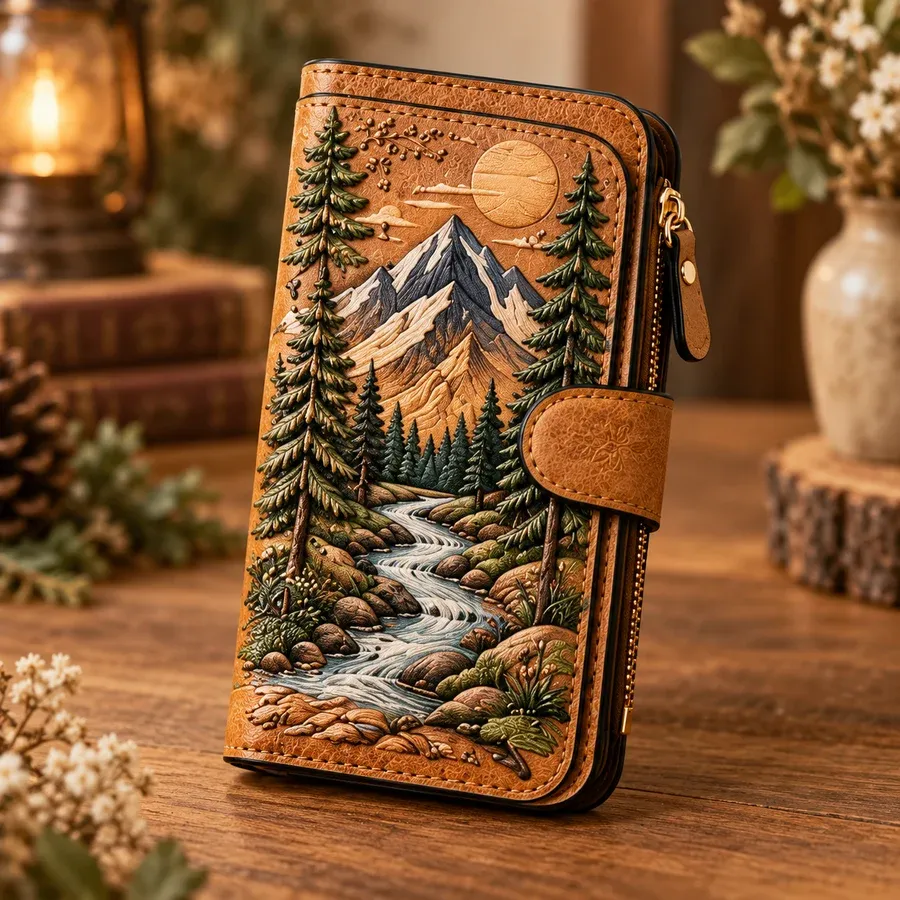 Mountain Landscape wallet