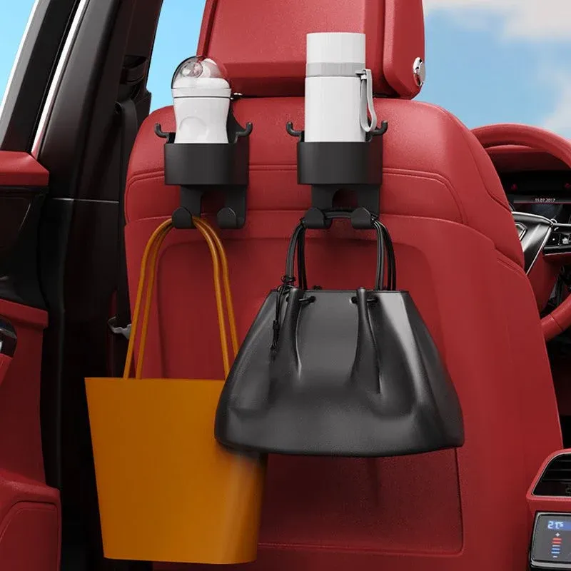Headrest cup holder package options