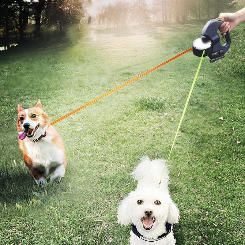 3M Dual Dog Leash — full product view